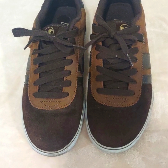 Men's DVS Milan 2CT Brown Skateboard Shoes Size 10 Medium EUC - Picture 8 of 12